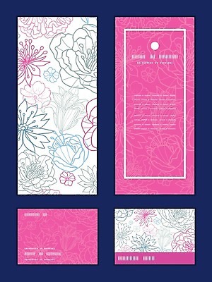 EPS 해외이미지 디자인 꽃 분홍색 꽃무늬 일러스트 사람없음 장미 벚꽃 나뭇가지 천 레이아웃 목업 해외202004 해외일러스트 나무 식물 컬러 무늬 직물 파일형식 벡터