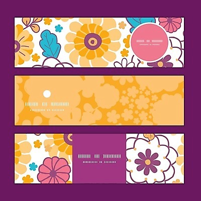 EPS 해외이미지 디자인 꽃 잎 꽃무늬 밭 일러스트 사람없음 천 레이아웃 모자이크 목업 국경 해외202004 해외일러스트 식물 무늬 농업 직물 파일형식 벡터