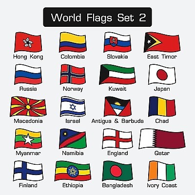 EPS 해외이미지 디자인 유럽 일러스트 아프리카 잉글랜드 노르웨이 핀란드 사람없음 라벨 일본 콜롬비아 러시아 카타르 홍콩 나미비아 마케도니아 미얀마 방글라데시 슬로바키아 에티오피아 이스라엘 쿠웨이트 해외202004 해외일러스트 나라 아시아 중동 영국 프레임 북유럽 중국 남아메리카 서아시아 남아시아 남아프리카 파일형식 벡터 남유럽