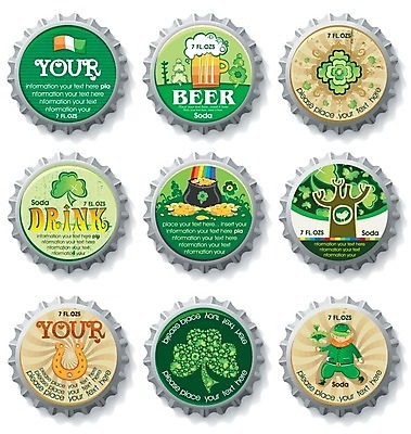 EPS 해외이미지 디자인 일러스트 맥주 사람없음 라벨 칵테일 원형 콜라 코르크 소다 해외202004 해외일러스트 도형 프레임 주류 탄산음료 파일형식 벡터