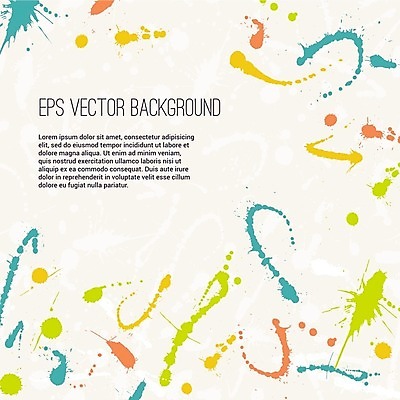 EPS 해외이미지 디자인 백그라운드 일러스트 사람없음 페인트 베이지색 해외202004 해외일러스트 컬러 파일형식 벡터