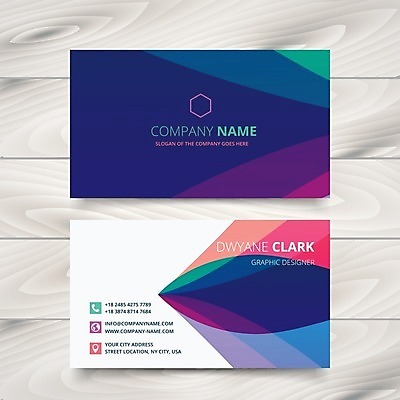 EPS 해외이미지 일러스트 비즈니스 명함 사람없음 브랜딩 가로명함 해외일러스트 파일형식 벡터