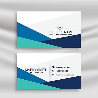 EPS 해외이미지 일러스트 비즈니스 명함 사람없음 남색 브랜딩 가로명함 해외일러스트 컬러 파일형식 벡터