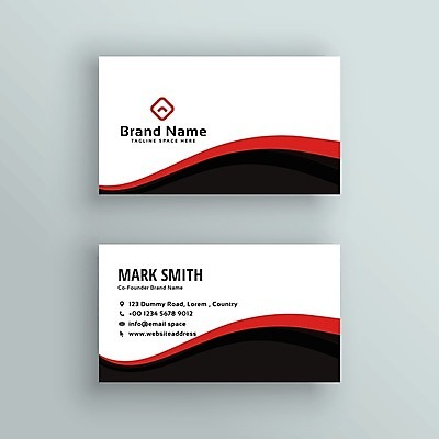 EPS 해외이미지 일러스트 비즈니스 명함 사람없음 브랜딩 가로명함 해외일러스트 파일형식 벡터