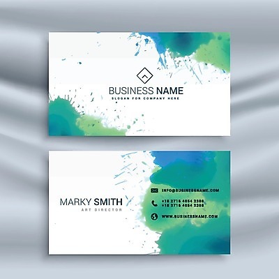 EPS 해외이미지 일러스트 비즈니스 명함 사람없음 브랜딩 가로명함 해외일러스트 파일형식 벡터