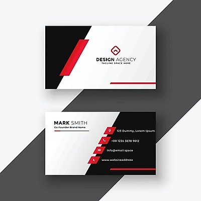 EPS 해외이미지 일러스트 비즈니스 명함 사람없음 브랜딩 가로명함 해외일러스트 파일형식 벡터