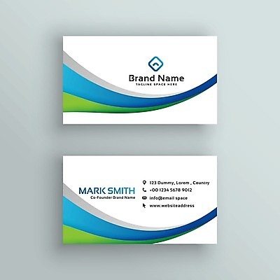 EPS 해외이미지 일러스트 비즈니스 명함 사람없음 브랜딩 가로명함 해외일러스트 파일형식 벡터