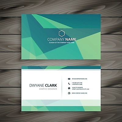 EPS 해외이미지 일러스트 비즈니스 명함 사람없음 청록색 브랜딩 가로명함 해외일러스트 컬러 파일형식 벡터