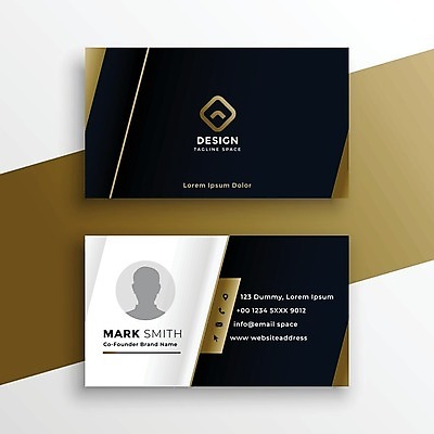 EPS 해외이미지 일러스트 비즈니스 명함 사람모양 사람없음 검은색 브랜딩 가로명함 해외일러스트 모양 컬러 파일형식 벡터