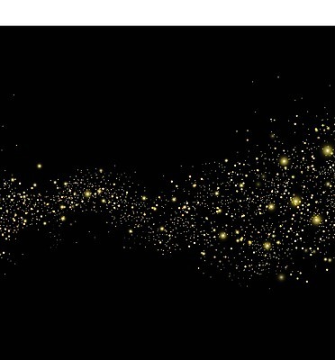EPS 해외이미지 백그라운드 일러스트 사람없음 반짝임 검은색 금색 화려 더스트파티클 해외일러스트 컬러 컨셉 모션 파일형식 벡터
