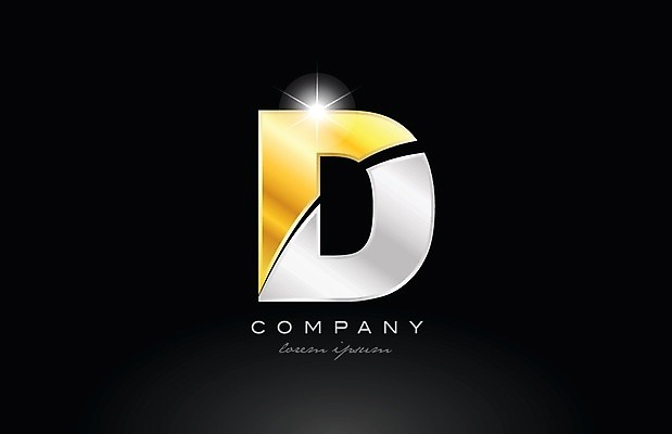 EPS 해외이미지 알파벳 일러스트 비즈니스 타이포그라피 사람없음 검은색 심볼 D 해외202004 해외일러스트 문자 영어 컬러 파일형식 벡터