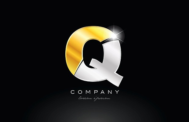 EPS 해외이미지 알파벳 일러스트 비즈니스 타이포그라피 사람없음 검은색 심볼 Q 해외202004 해외일러스트 문자 영어 컬러 파일형식 벡터