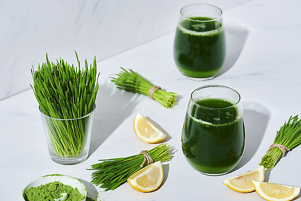 포토 JPG 스튜디오촬영 잔 실내 그림자 사람없음 가루 다발 레몬 흰배경 담기 녹즙 밀싹 해독주스 국내포토 식기 백그라운드 과일 모션 내부 새싹 주스 흰색 즙 파일형식