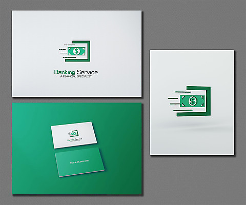 PSD 편집 편집이미지 지폐 명함 사람없음 초록색 금융 3D 달러 심볼 디지털합성 은행 브랜딩 편집소스 이미지편집 편집3D 컬러 돈 경제 파일형식