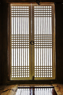 포토 JPG 주간 한옥 실내 사람없음 전라남도 창호문 나주 국내포토 자연요소 한국전통 고건축 내부 문 전라도 파일형식