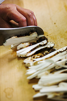 포토 JPG 손 도마 실내 신체부위 칼 자르기 경상남도 송이버섯 산청 국내포토 모션 주방용품 사람 내부 버섯 경상도 파일형식