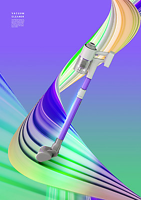 PSD 편집이미지 사람없음 보라색 가전제품 소형가전제품 무선청소기 이미지편집 컬러 청소기 파일형식