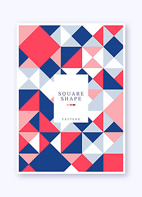 도형 일러스트 추상 사람없음 그래픽 빨간색 사각형 패턴백그라운드 남색 마름모 기하학 국내일러스트 AI파일 컬러 백그라운드 무늬 패턴 파일형식 벡터