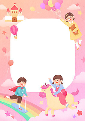 전신 PSD 구름 한마리 여자 남자 행복 어린이 무지개 일러스트 프레임 소녀 소년 세명 곰인형 비행 잡기 성 승마 승차 어린이날 즐거움 풍선 유니콘 퀵보드 프레임일러스트 어린이만 국내일러스트 자연요소 1 건축물 기념일 감정 인형 교통수단 스포츠 모션 사람 파일형식