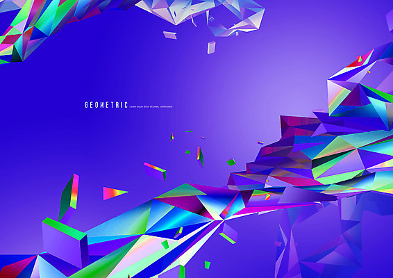 PSD 편집이미지 디자인 추상 사람없음 그래픽 보라색 기하학 폴리곤 지오메트릭 이미지편집 컬러 무늬 파일형식