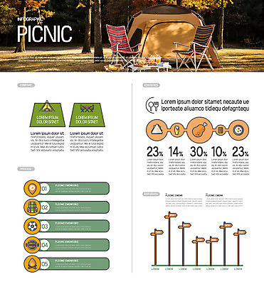 나무 여행 일러스트 그래프 텐트 사람없음 소풍 갈색 캠핑 인포그래픽 캠핑장 캠핑의자 국내일러스트 AI파일 식물 컬러 의자 레저 캠핑도구 야외활동 파일형식 벡터