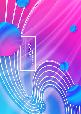 PSD 편집이미지 선 분홍색 백그라운드 타이포그라피 사람없음 원형 웨이브 이미지편집 도형 문자 컬러 파일형식