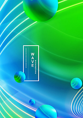 PSD 편집이미지 선 백그라운드 타이포그라피 사람없음 연두색 원형 웨이브 이미지편집 도형 문자 초록색 파일형식