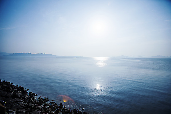 포토 JPG 주간 바다 풍경 사람없음 야외 태양 경상남도 남해 하동 국내포토 자연요소 경상도 파일형식