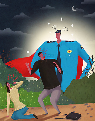 전신 PSD 구름 여자 남자 가방 일러스트 서기 앉기 상반신 성인 세명 놀람 분노 달 풀 범죄 구출 경찰 보호 야간 망토 범죄인 절도 사건 정의 밤길 성범죄 체포 성인만 국내일러스트 자연요소 식물 직업 잡화 감정 길 컨셉 모션 표정 사람 도움 파일형식