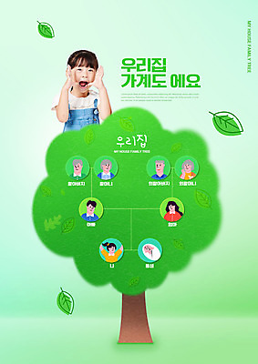 PSD 나무 편집이미지 여자 교육 할아버지 노년 남자 딸 할머니 어린이 가족 엄마 나뭇잎 안내 소녀 여러명 상반신 성인 타이포그라피 연두색 외침 한국인 아기 아빠 동생 에듀 에듀케이션 족보 스쿨팩 이미지편집 식물 문자 다수 잎 관계 사람 동양인 초록색 소리 파일형식
