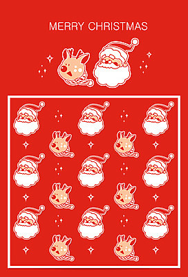 노년 남자 크리스마스 패턴 일러스트 여러명 사람없음 빨간색 산타클로스 목도리 루돌프 패턴백그라운드 노인남자만 아기자기 국내일러스트 AI파일 잡화 기념일 컬러 다수 백그라운드 컨셉 무늬 사슴 사람 성인 남자만 노인만 파일형식 벡터