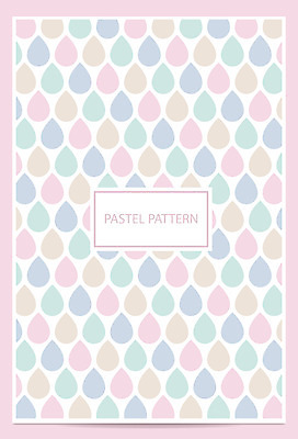 분홍색 백그라운드 패턴 일러스트 사람없음 물방울무늬 패턴백그라운드 파스텔톤 아기자기 국내일러스트 AI파일 컬러 컨셉 무늬 파일형식 벡터