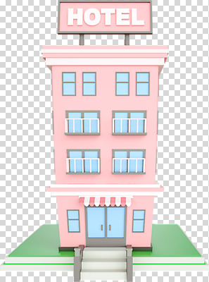 편집이미지 호텔 사람없음 건물 3D소스 3D 디지털합성 PNG 폴리곤 편집소스 건축물 숙소 파일형식