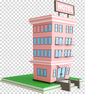 편집이미지 호텔 사람없음 건물 3D소스 3D 디지털합성 PNG 폴리곤 편집소스 건축물 숙소 파일형식