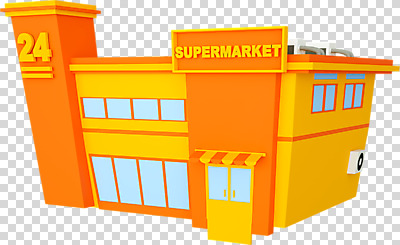 편집이미지 사람없음 건물 3D소스 3D 상점 디지털합성 PNG 슈퍼마켓 폴리곤 편집소스 건축물 파일형식