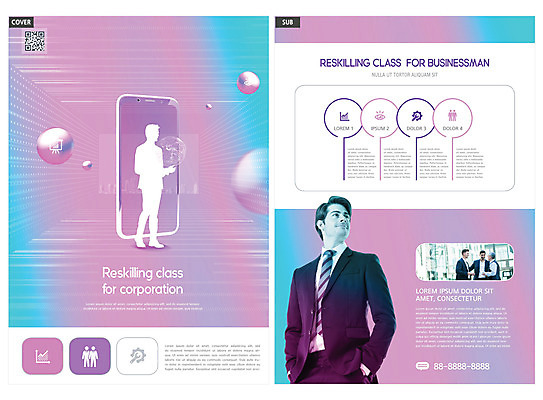 전신 서양인 템플릿 교육 남자 실루엣 ZIP 리플렛 중년 50대 회사 비즈니스 팜플렛 여러명 상반신 20대 성인 30대 스마트폰 보라색 성장 비즈니스맨 강의 전단템플릿 전단 주머니손 QR코드 남자만 인디자인 INDD 이미지템플릿 외국인 컬러 다수 모션 촬영기법 사람 청년 장년 핸드폰 스마트기기 직장인 홍보물 파일형식