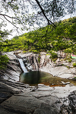 포토 JPG 주간 산 풍경 사람없음 야외 계곡 폭포 나뭇가지 경상남도 국내여행 밀양 국내포토 자연요소 나무 여행 자연 경상도 파일형식