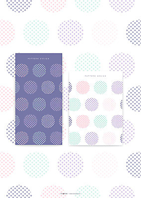 백그라운드 패턴 일러스트 사람없음 공책 패턴백그라운드 점 원형 파스텔톤 지오메트릭 국내일러스트 AI파일 도형 컬러 무늬 문구용품 파일형식 벡터