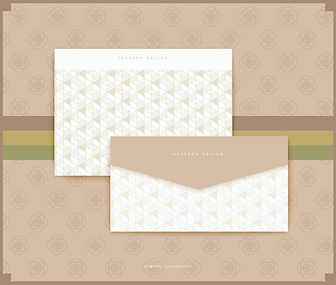 백그라운드 패턴 일러스트 편지봉투 사람없음 전통무늬 패턴백그라운드 베이지색 국내일러스트 AI파일 전통 컬러 무늬 봉투 편지 파일형식 벡터