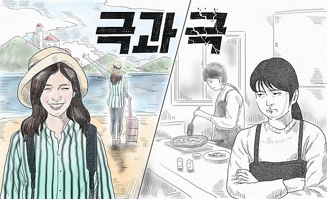 전신 PSD 여자 명절 해외여행 일러스트 미소 여러명 상반신 타이포그라피 공휴일 팔짱 주방 캐리어 비교 프라이팬 즐거움 주부 부침 양극 우울감 국내일러스트 문자 전통 해외 기념일 감정 음식 여행 다수 컨셉 모션 주방용품 표정 사람 여행가방 파일형식