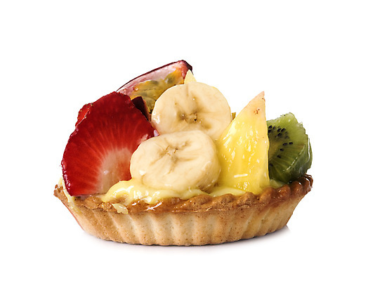 포토 JPG 해외이미지 음식 오렌지 과일 딸기 디저트 바나나 키위 사람없음 설탕 흰배경 타르트 해외202105 해외포토 빵 백그라운드 흰색 파이_빵 파일형식