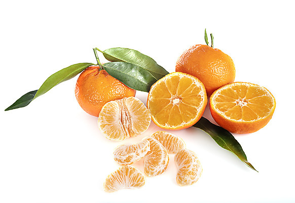 포토 JPG 해외이미지 음식 잎 오렌지 과일 디저트 귤 사람없음 신선 흰배경 해외202105 해외포토 식물 백그라운드 흰색 파일형식