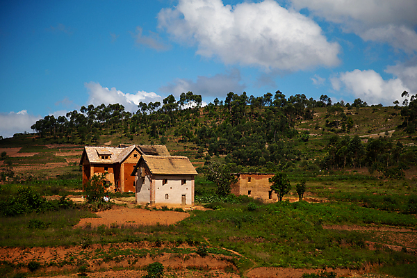 포토 JPG 해외이미지 나무 도로 아프리카 하늘 풍경 사람없음 야외 건물 농장 마을 계곡 시골 심플 지역 원시시대 부족 마다가스카르 볏집 옛날 해외202105 해외포토 식물 건축물 나라 길 컨셉 농업 교통시설 역사 파일형식