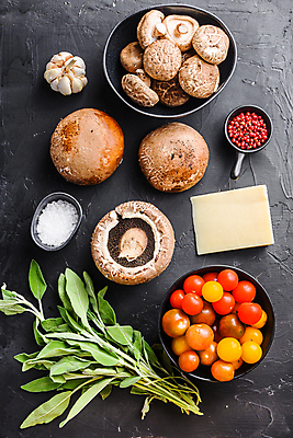 포토 JPG 해외이미지 식물 음식 토마토 채소 재료 치즈 요리 동양인 사람없음 일본 중국 버섯 허브 날것 폭식 세이지 해외202105 해외포토 아시아 유제품 인종 파일형식