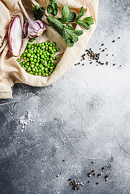 포토 JPG 해외이미지 식물 채소 재료 사람없음 민트 완두콩 날것 통조림 해외202105 해외포토 콩 허브 파일형식