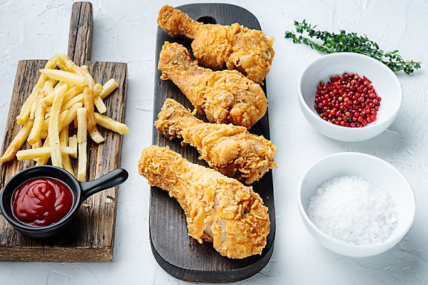 포토 JPG 해외이미지 조각 사람없음 치킨 흰배경 해외202105 해외포토 백그라운드 흰색 닭고기요리 파일형식