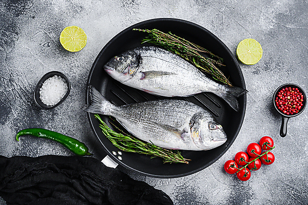 포토 JPG 해외이미지 재료 회색배경 어류 사람없음 해산물 질감 날것 도미 해외202105 해외포토 백그라운드 수중동물 회색 파일형식