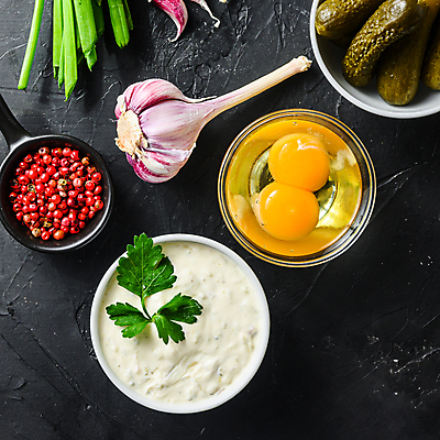 포토 JPG 해외이미지 채소 재료 치즈 파슬리 마늘 어류 요리 사람없음 목장 샐러드 조미료 레몬 허브 크림 날것 피클 바질 요거트 마요네즈 해외202105 해외포토 식물 음식 과일 유제품 수중동물 소스_음식 절임 향미료 파일형식