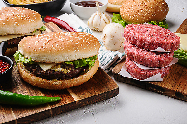 포토 JPG 해외이미지 패스트푸드 육류 사람없음 햄버거 패티 해외202105 해외포토 식재료 인스턴트 파일형식