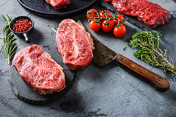 포토 JPG 해외이미지 조각 재료 스테이크 사람없음 소고기 날것 등심 해외202105 해외포토 서양음식 육류 파일형식